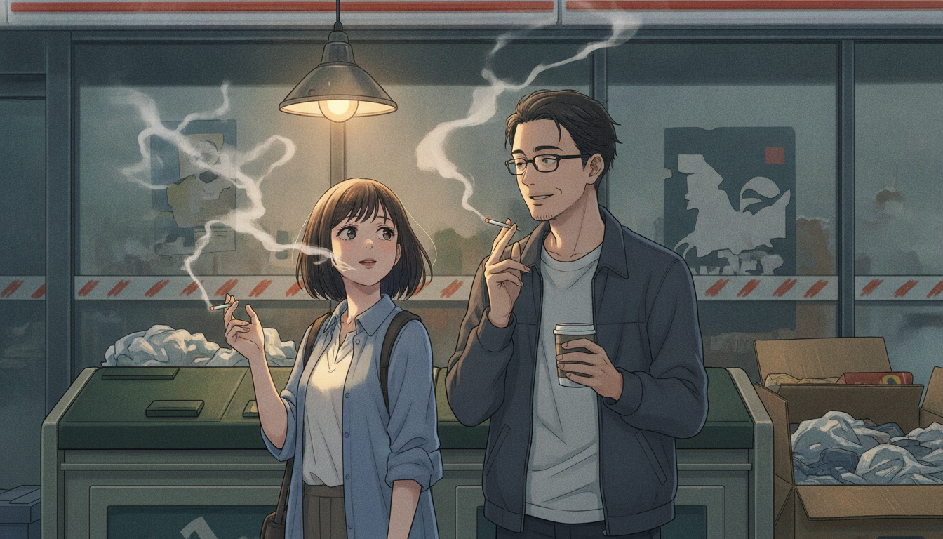 アニメ『スーパーの裏でヤニ吸うふたり』原作どこまで放送?続きは何巻から読めるか徹底予想!