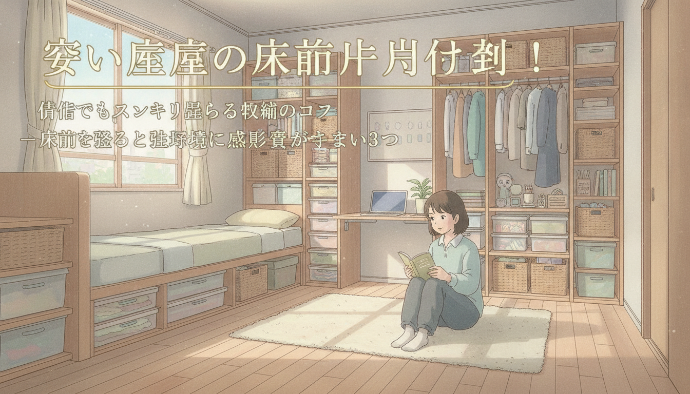 床置きが増えると住環境に悪影響が出やすい3つの理由