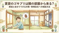 賃貸のゴキブリは隣の部屋から来る？ベランダの隙間・排水管の穴を塞ぐ管理会社への相談方法
