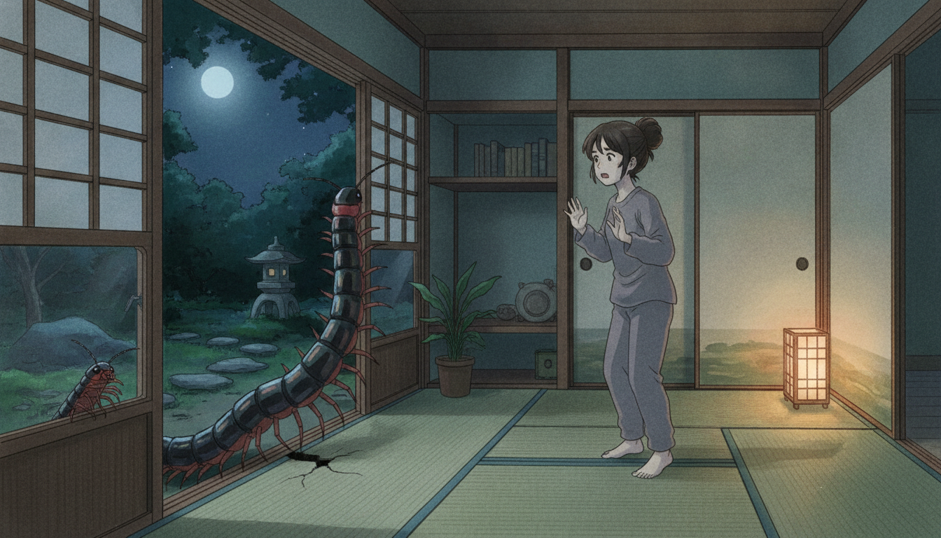 なぜ窓を閉めているのにムカデが現れるのか