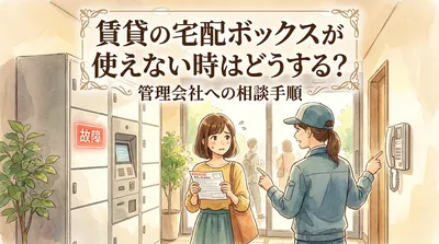 賃貸の宅配ボックスが使えない時はどうする？管理会社への相談手順