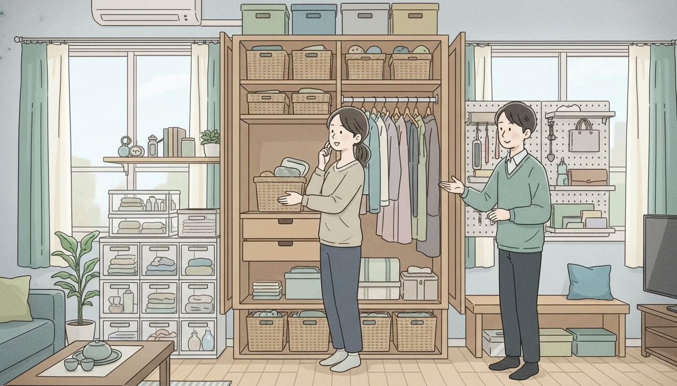収納が少ない部屋がストレスになる理由