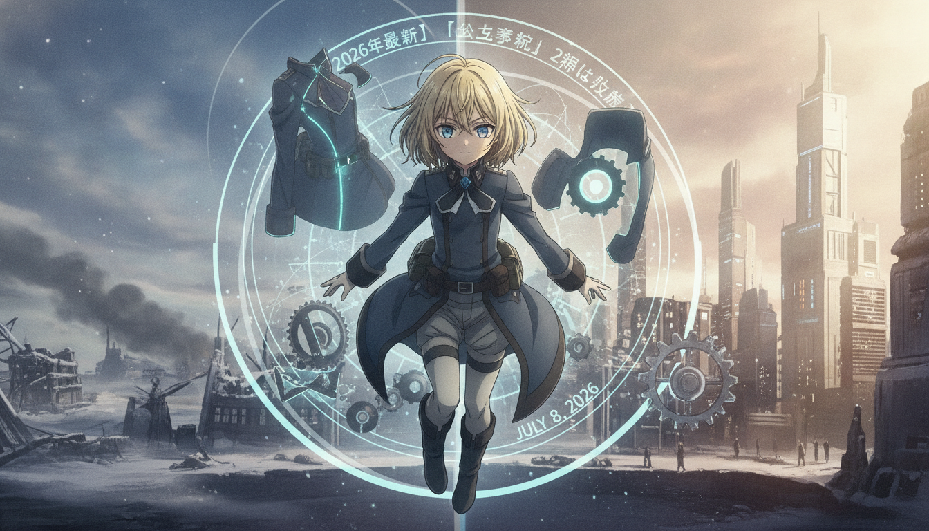 『幼女戦記』第2期は2026年7月8日に放送開始が確定しています