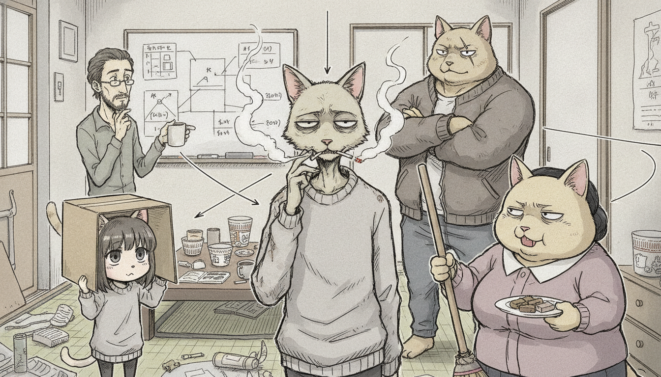 それぞれのキャラクターの魅力とヤニねことの関わり方