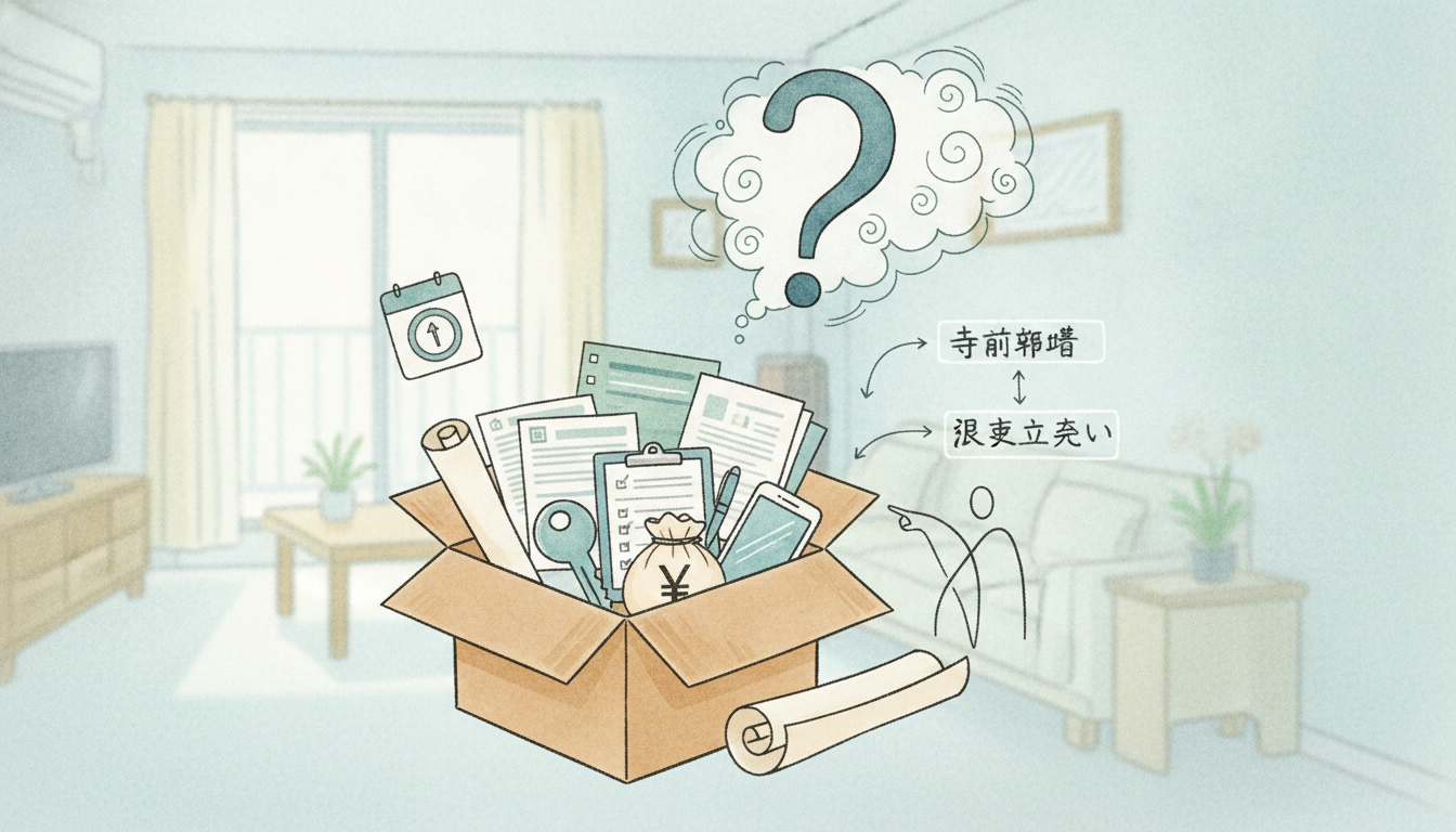 退去立会い前に多い不安