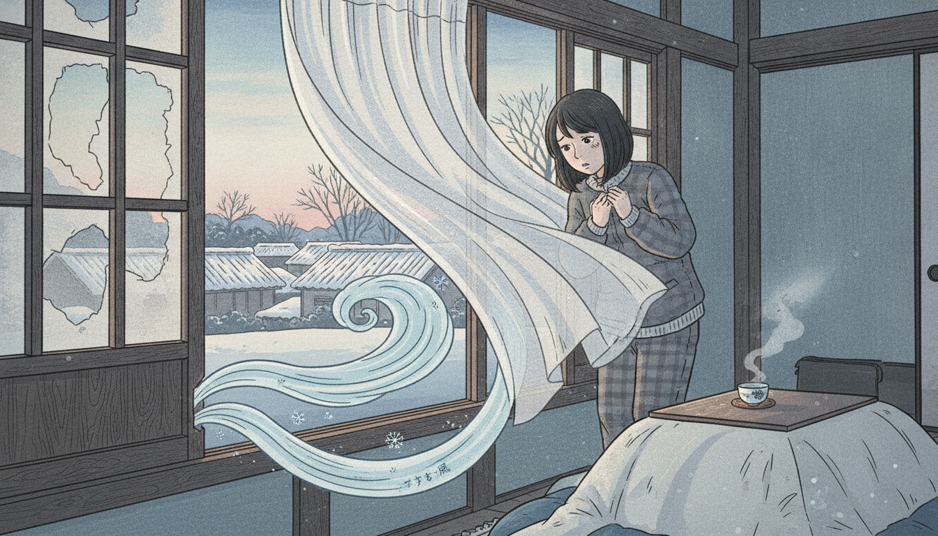 なぜサッシからすきま風が入るのか？