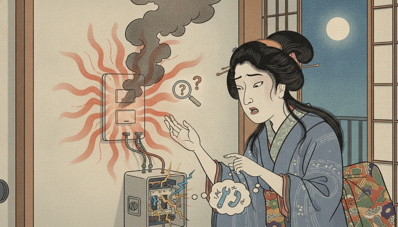 焦げ臭い時の確認ポイントと具体的な対処法