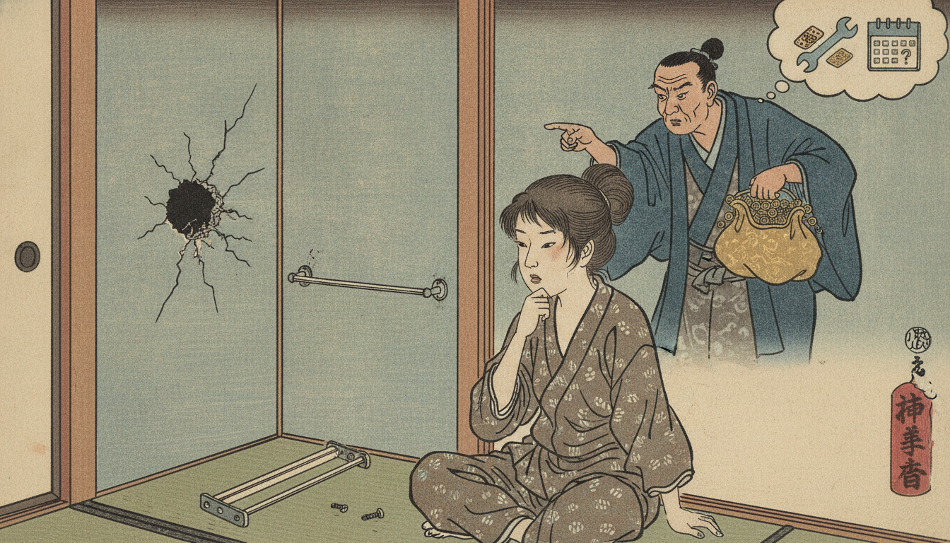 賃貸のタオル掛けが外れた時の結論